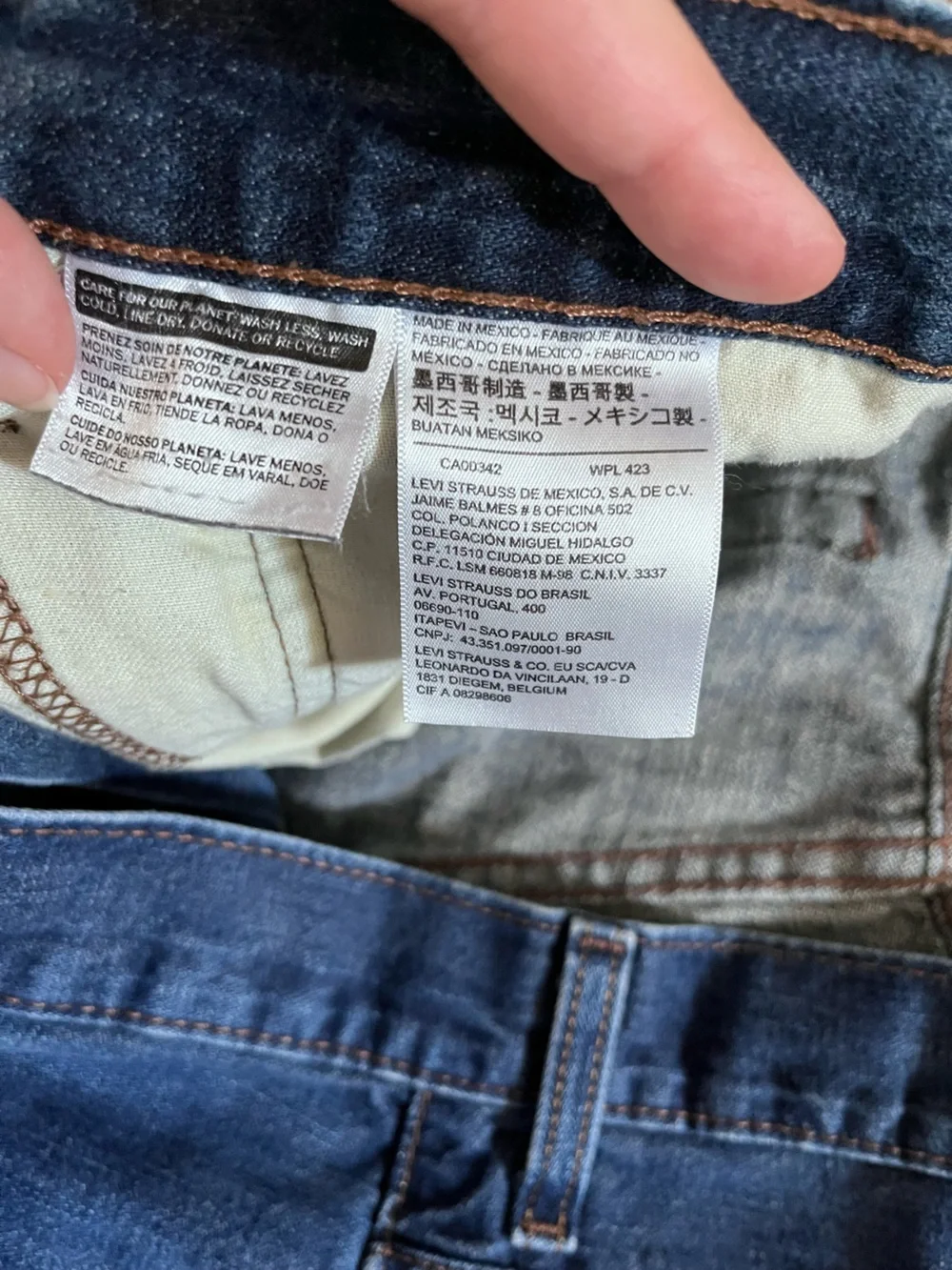 Levis 569 Loose Straight Leg Jeans Mens 36x33 Blue Denim Medium‎ Wash